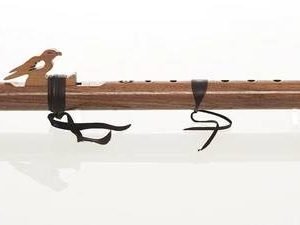 Sparrow Hawk Flute And Walnut