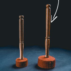 Mallet for singing bowls hard-large