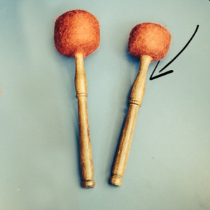 Mallet For Singing Bowls Soft-Small